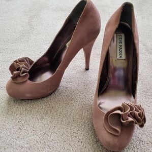 Steve Madden suede heels